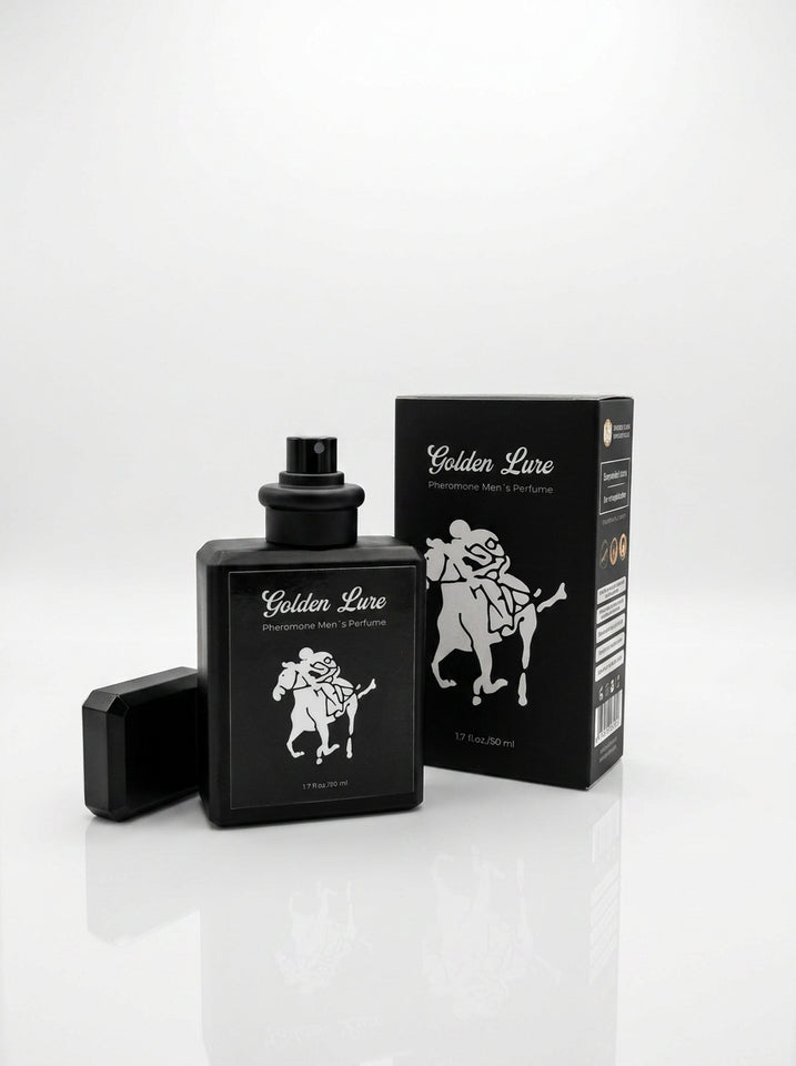 Golden Lure Perfume Masculino con Feromonas | Aroma Intenso y Seductor