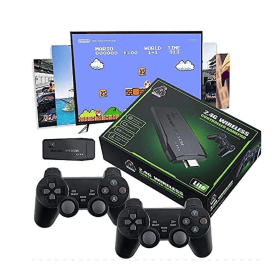 🎮 GAME STICK LITE – PODER GAMER INSTANTÁNEO 🔥