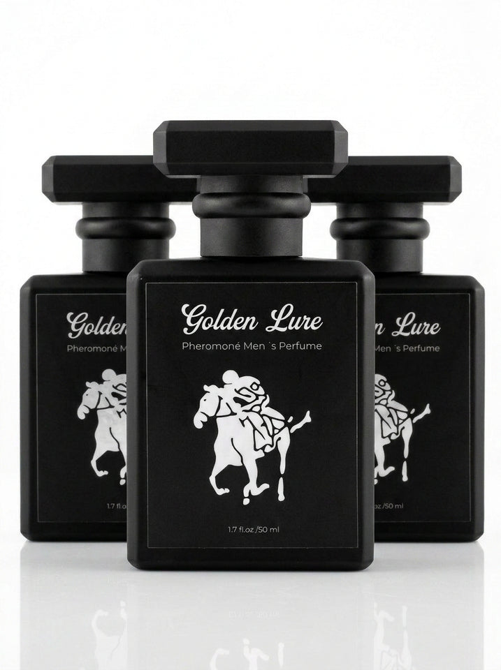 Golden Lure Perfume Masculino con Feromonas | Aroma Intenso y Seductor