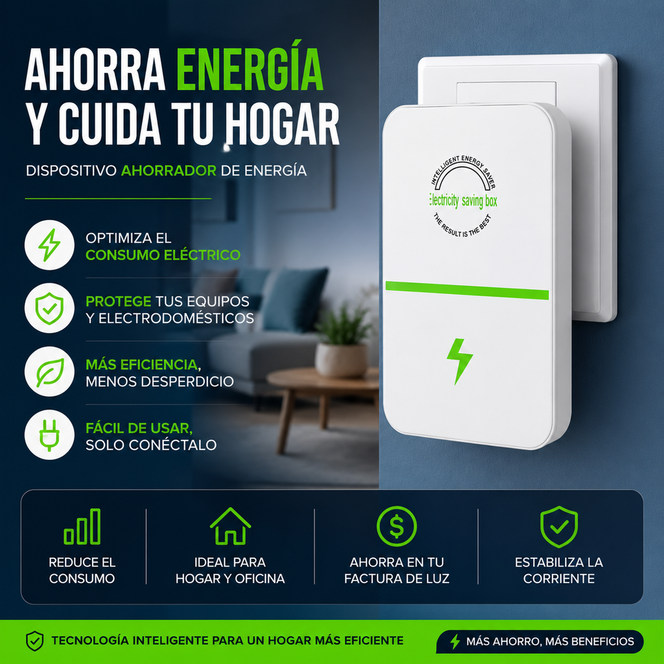 AHORRADOR DE ENERGÍA