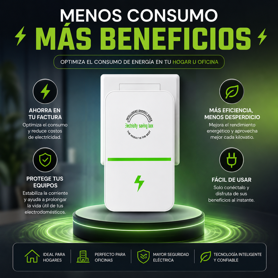 AHORRADOR DE ENERGÍA