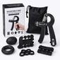 Set Hand Grip 5 en 1 con Resistencia Ajustable | Fortalece Manos y Antebrazos