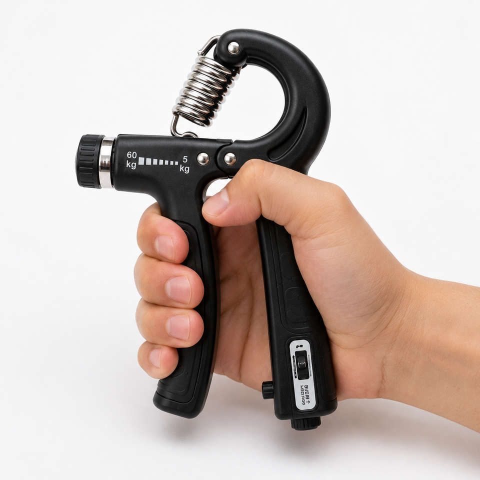 Set Hand Grip 5 en 1 con Resistencia Ajustable | Fortalece Manos y Antebrazos