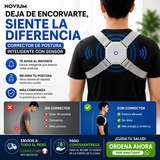 Corrector de Postura Inteligente con Sensor Recargable